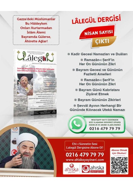 Lalegül Dergisi 134. Sayı Nisan 2024