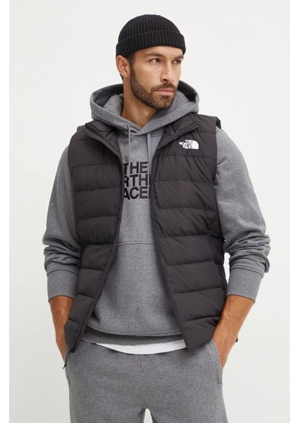 Aconcagua 3 Erkek Gri Dik Yaka Yelek