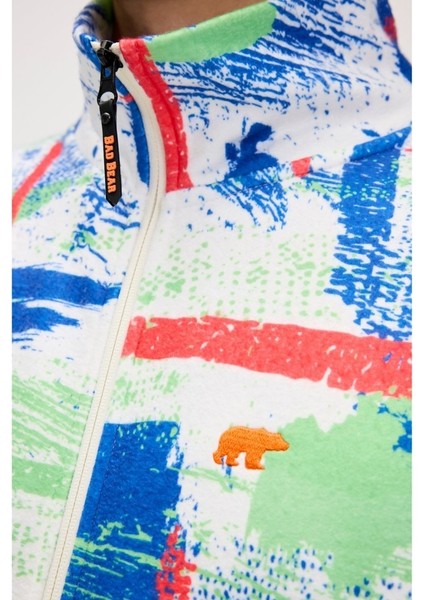 Full Zip Drew Polar Erkek Beyaz Dik Yaka Ceket fırsatları