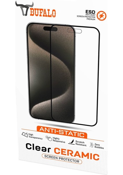 Bufalo Samsung Galaxy A35 Esd Anti Static Seramik Ekran Koruyucu