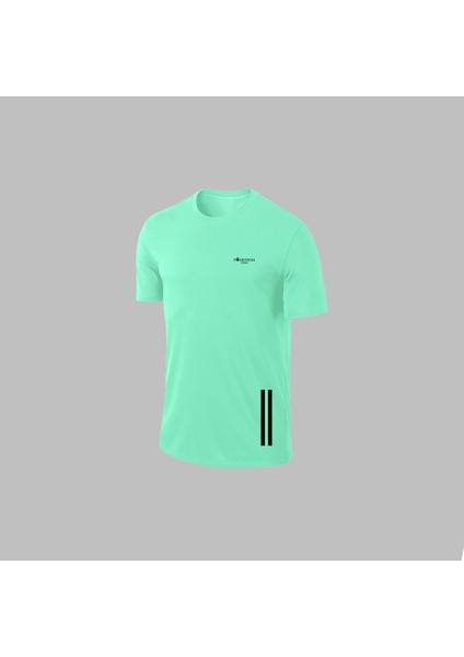 Erkek Su Yeşili Dri-Fit Kumaş Cepli Düz Kısa Kol Konforlu Tişört Şort Alt Üst Ikili Takım Seti S-3xl fiyatları