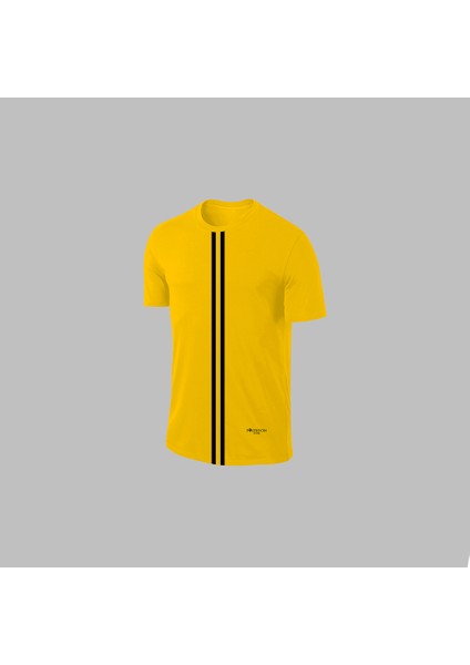 Erkek Sarı Dri-Fit Kumaş Baskısız Konforlu Tişört Şort Alt Üst Ikili Takım Seti S-3xl fiyatları