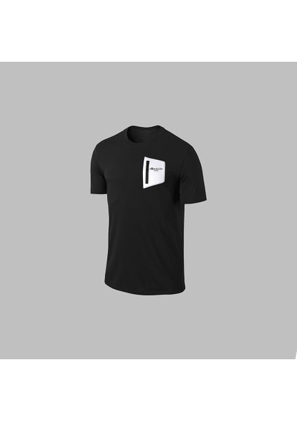Erkek Siyah Dri-Fit Kumaş Yuvarlak Yaka Cepli Şık Konforlu Tişört Şort Seti S-3xl fiyatları