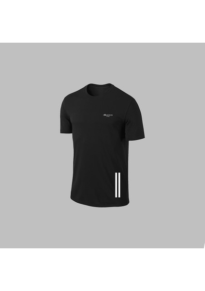 Yeni Seri Büyük Beden Erkek Siyah Dri Kumaş Yuvarlak Yaka Cepli Şık Konforlu Tişört Şort Seti 4XL-10XL
