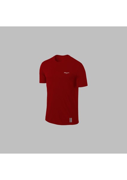 Erkek Bordo Dri-Fit Kumaş Cepli Baskısız Bisiklet Yaka Tişört Şort Sporcu Alt Üst Takım S-3xl fiyatları
