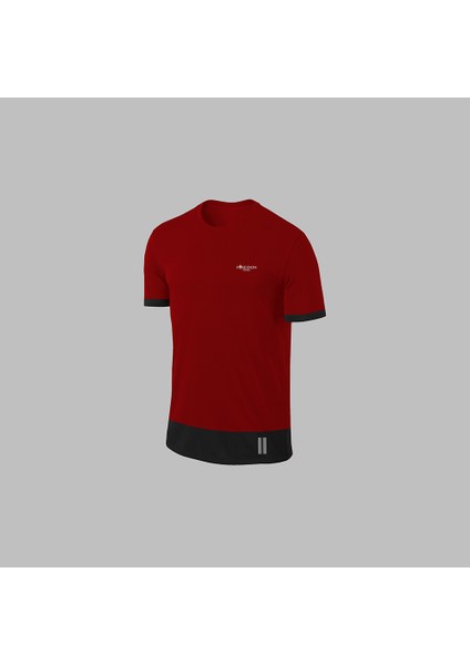 Yeni Seri Battal Beden Erkek Bordo Dri-Fit Kumaş Cepli Baskısız Bisiklet Yaka Tişört Şort Sporcu Alt Üst Takım 4XL-10XL fiyatları