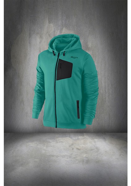 Büyük Beden Erkek Haki Supra Penye Kumaş Fermuarlı Kapüşonlu Yürüyüş Takımı (4xl- 10XL) fiyatları