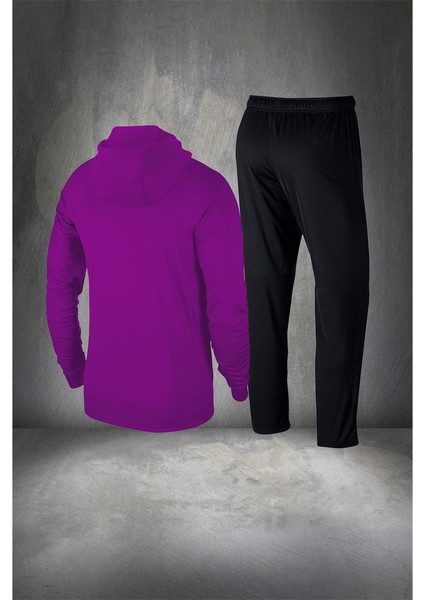 Büyük Beden Erkek Beyaz Supra Penye Kumaş Cepli Rahat Kapüşonlu Eşofman Takım Seti (4xl- 10XL) fırsatları