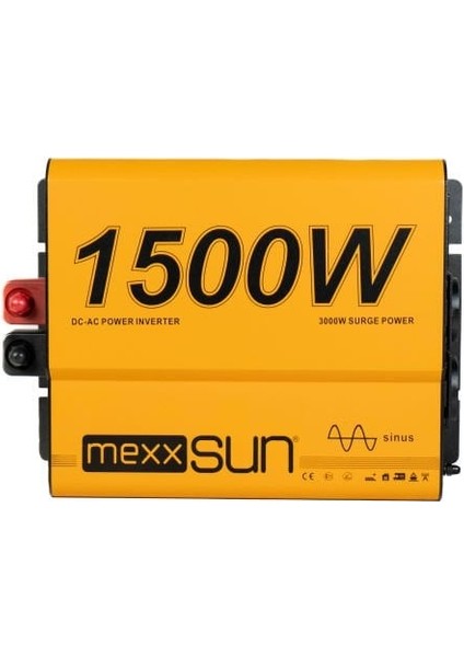 12V 1500W Tam Sinus Inverter