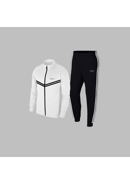 Yeni Seri Erkek Su Yeşili Supra Penye Kumaş Rahat Fermuarlı Kapüşonlu Eşofman Alt Üst Set S-3xl