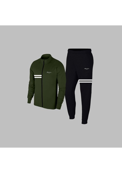 Yeni Seri Büyük Beden Erkek Su Yeşili Supra Penye Ter Yapmaz Nefes Alabilir Kumaş Rahat Eşofman Takımı 4-10XL