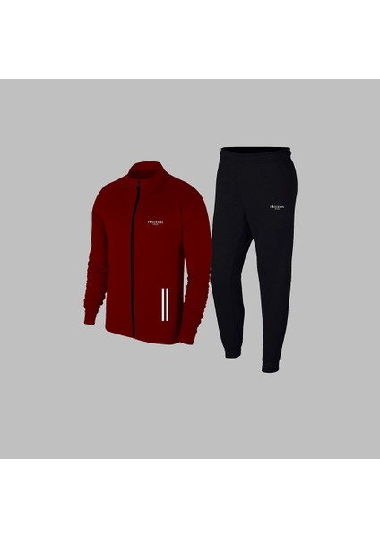 Yeni Seri Erkek Su Yeşili Supra Penye Kumaş Özel Iki Parça Sporcu Antrenman Seti S-3xl