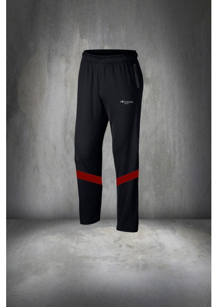 Büyük Beden Erkek Siyah Supra Penye Kumaş Cep Detaylı Rahat Eşofman Seti (4xl- 10XL) modelleri