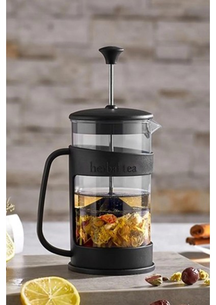 EA Home Concept Barista French Press Siyah Renk 400 ml