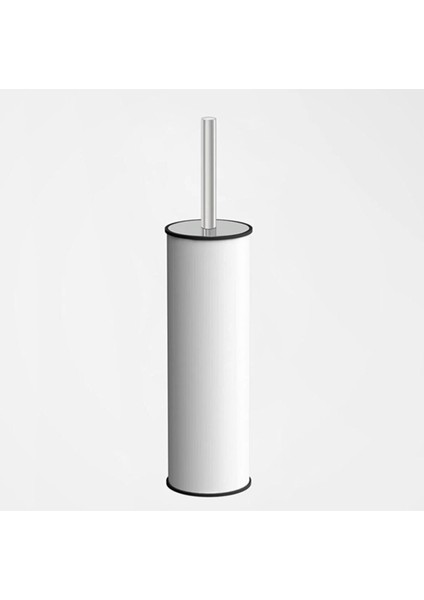 Tekno Trust 5'litre Beyaz 2'li Banyo Seti Pedallı Çöp Kovası Wc Klozet Tuvalet Fırça Seti Banyo Çöp Kovası