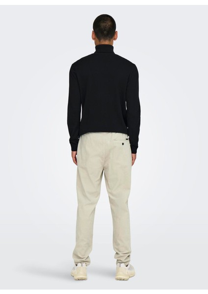 Normal Bel Normal Ekru Erkek Chino Pantolon Onslınus Tap Corduroy 0185 Pant Noo fırsatları
