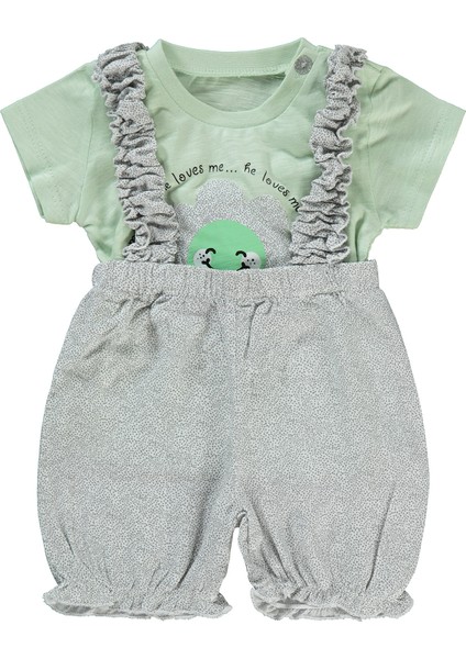 Kız Bebek Takım 6-18 Ay Mint