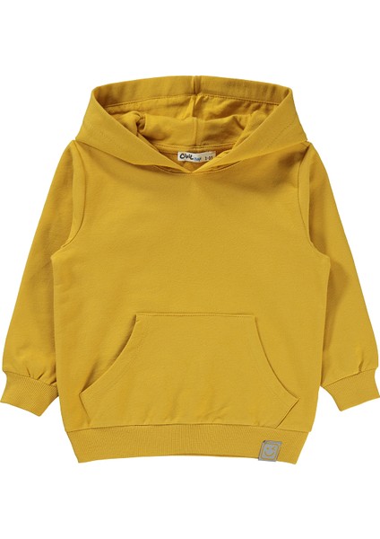 Erkek Çocuk Sweatshirt 2-5 Yaş Hardal