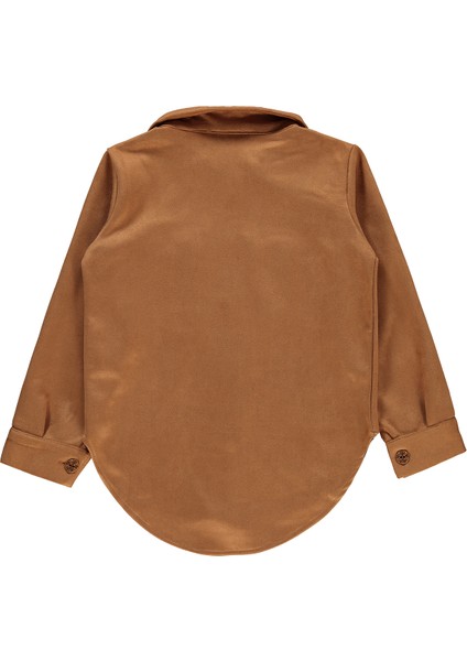 Kız Çocuk Gömlek 6-9 Yaş Bej fiyatları