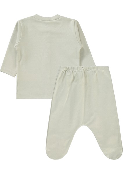 Erkek Bebek Pijama Takımı 1-6 Ay Taş Rengi fiyatları
