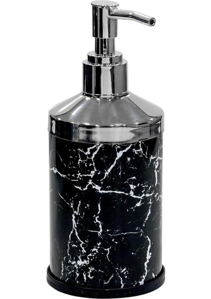 Siyah Mermer 4'lü Set: Pedallı Çöp Kovası, WC Fırçası, Sabunluk ve Diş Fırçalık indirimleri