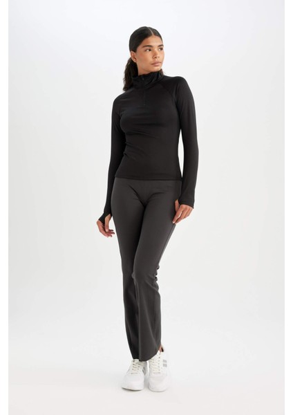 Fit Flare Fit Eşofman Altı İspanyol Paça Standart Boy Basic Düz B3988AX24AU