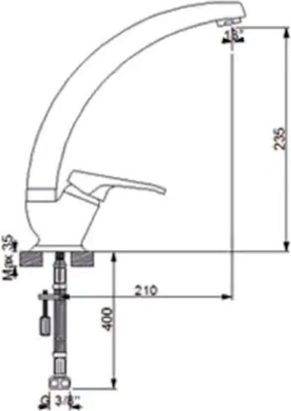 Uzun Borulu Krom Evye Bataryası Bej Renkli, Şık ve Dayanıklı Tasarım fiyatları