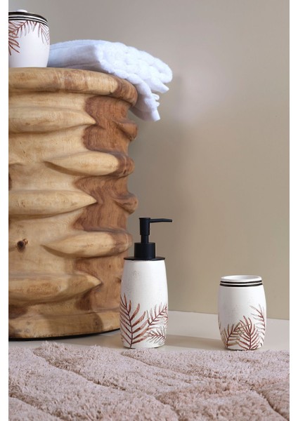 Beyaz 4 Parça Banyo Seti, Reçine Malzeme, Renkli Tasarım, Şık ve Kullanışlı fiyatları