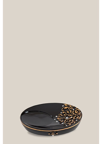 Şık 4'lü Siyah Banyo Seti, Reçine Malzeme, Modern ve Kullanışlı Tasarım fırsatları