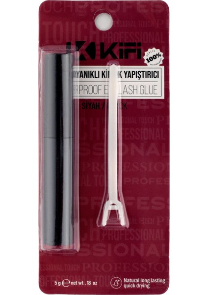 Fırçalı Siyah Takma Kirpik Yapıştırıcısı 5 gr