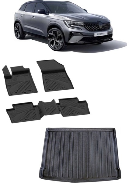 Renault Austural Havuzlu Paspas ve Bagaj Havuzu Etek Mild Austral Paspas
