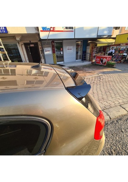 Bmw E87 E81 Spoiler, Parlak Siyah Abs 2004 2011 Uyumlu modelleri