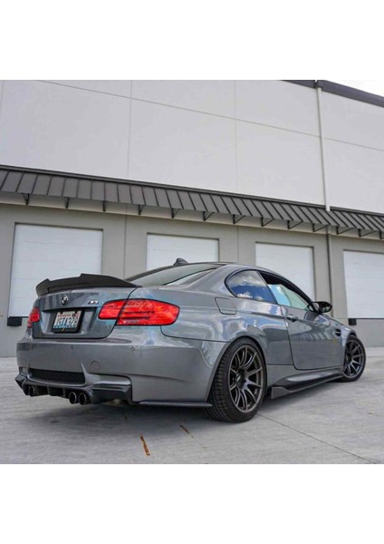 Bmw E92 Uyumlu Coupe Psm Boyalı Spoiler (Pianoblack) 2005-2012 Arası