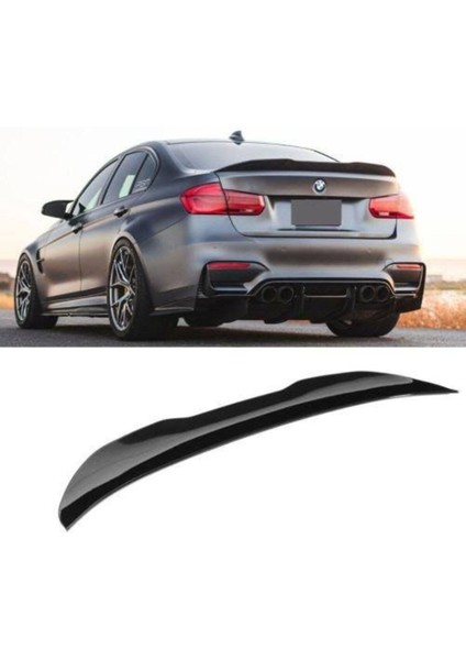 Bmw F30 Psm Spoiler Piano Black Ithal Bagaj Spoiler 2012-2017 indirimleri