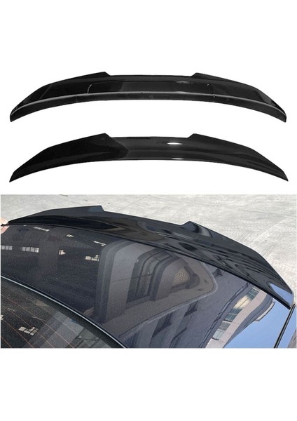 Bmw 5 Serisi Uyumlu G30 Psm Spoiler, Piano Black Ithal 2018-2022 Uyumlu