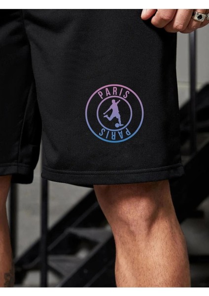 Erkek Siyah Oversize Şort modelleri