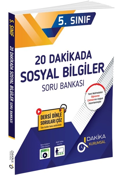 5. Sınıf 20 Dakikada Sosyal Bilgiler Soru Bankası