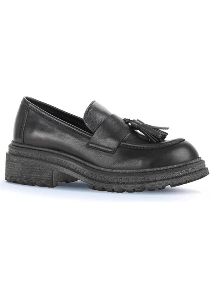 Siyah Deri Kadın Klasik Ayakkabı 01WD2109 01WD2109 fiyatları