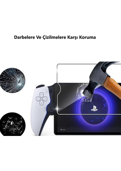 Sony Playstation Portal 8 Inç Ekran Koruyucu Oyun Konsolu Şeffaf Nano fiyatları