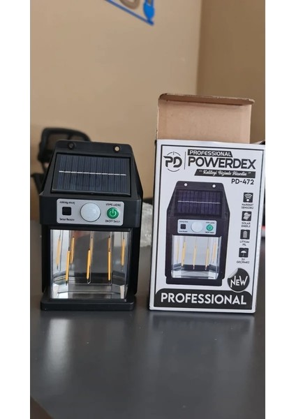 PD-472 Professional Solar Enerji Masa Lambası ve Kamp Feneri