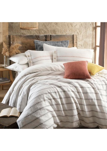 Ares Keten Nevresim Takımı Çift Kişilik , .beyaz modelleri