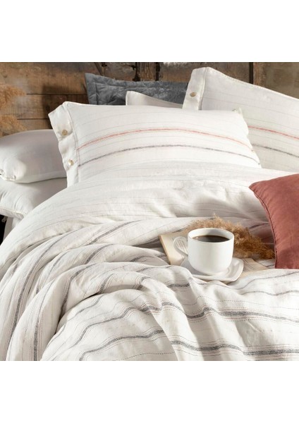 Ares Keten Nevresim Takımı Çift Kişilik , .beyaz indirimleri