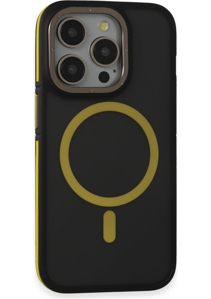 iPhone 14 Pro Kılıf Magsafe Özellikli Military Skin Armor Kapak