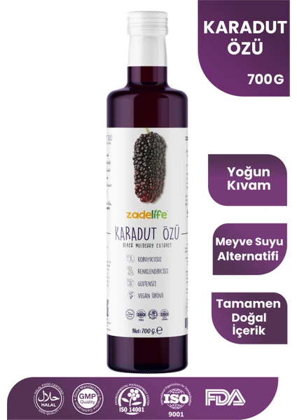 Karadut Özü Net 700 gr