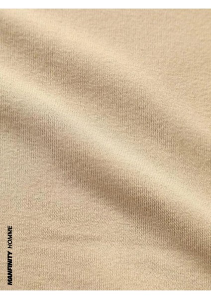 Erkek El Baskı Bisiklet Yaka Sweatshirt indirimleri