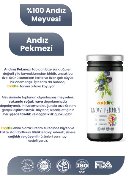 Andız Pekmezi Net 315 gr