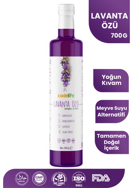 Lavanta Özü Net 700 gr