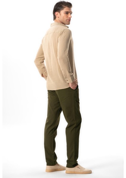 Uzun Kol Müslin Yazlık Erkek Gömlek Buz Mavi Bmv fiyatları