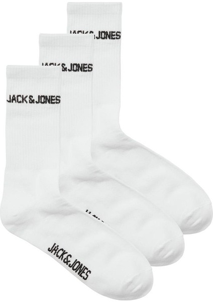 12260083 Jacmelvin Tennis Sock 3 Pack Noos Beyaz