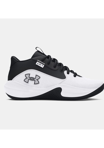 Under Armour Ua Gs Lockdown 7 Beyaz Çocuk Basketbol Ayakkabısı